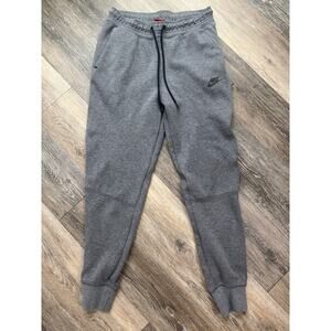 Nike Women's  Tech Fleece Jogger Pants Carbon Heather/black 683800-092